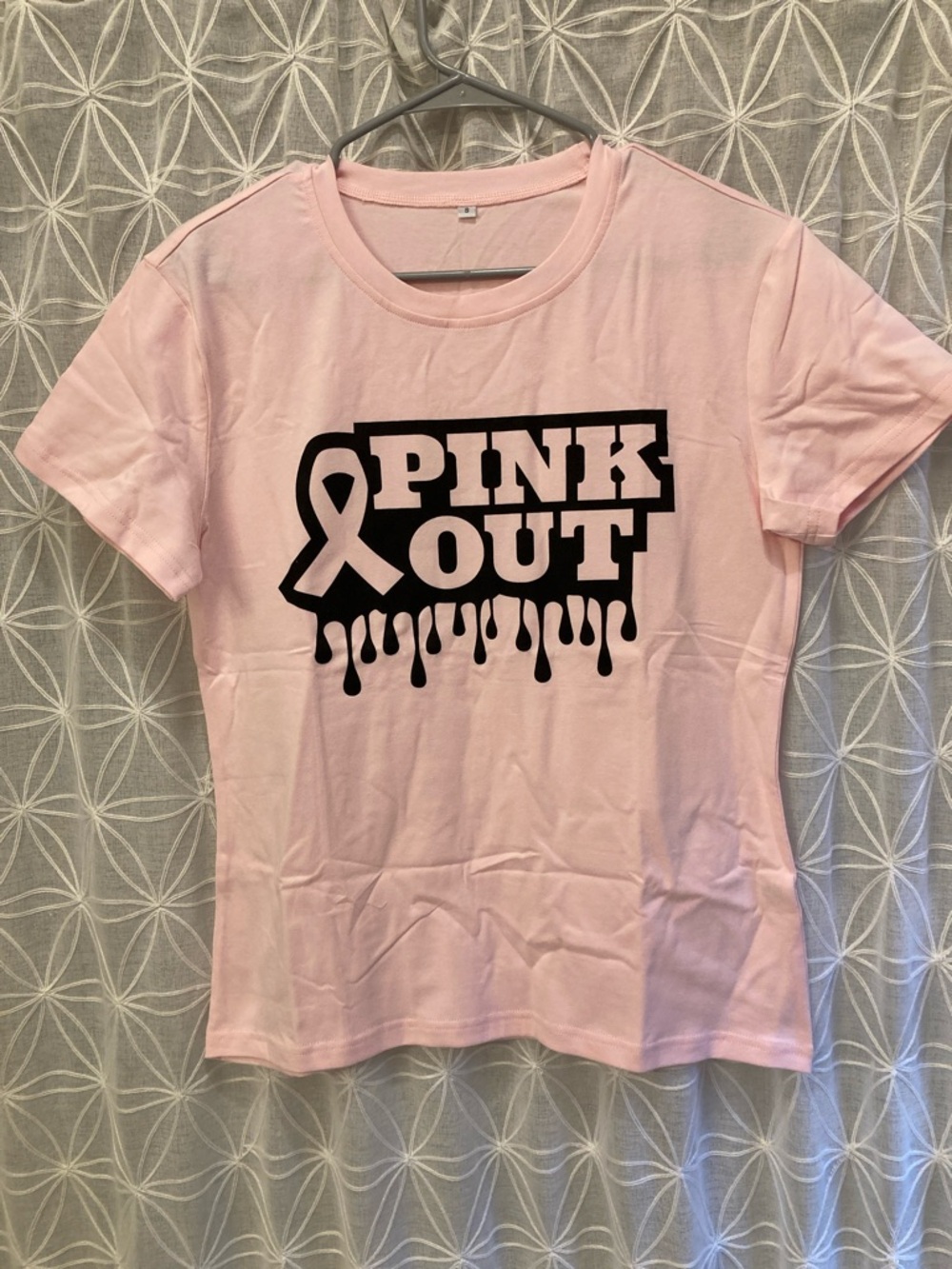Pink Ribbon 'Pink Out' Graphic Women’s T‑Shirt